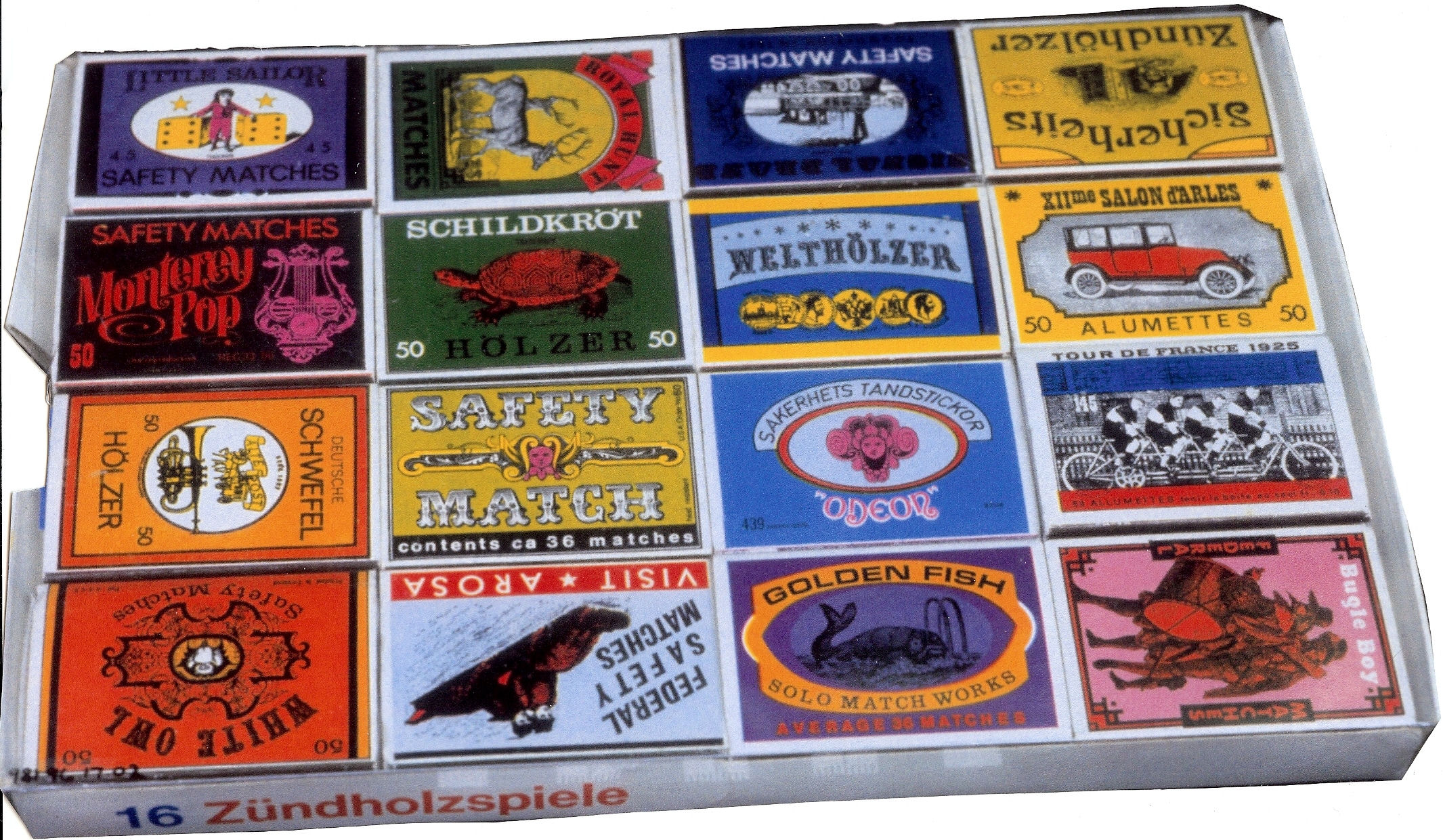 Multigame Matchbox Collection